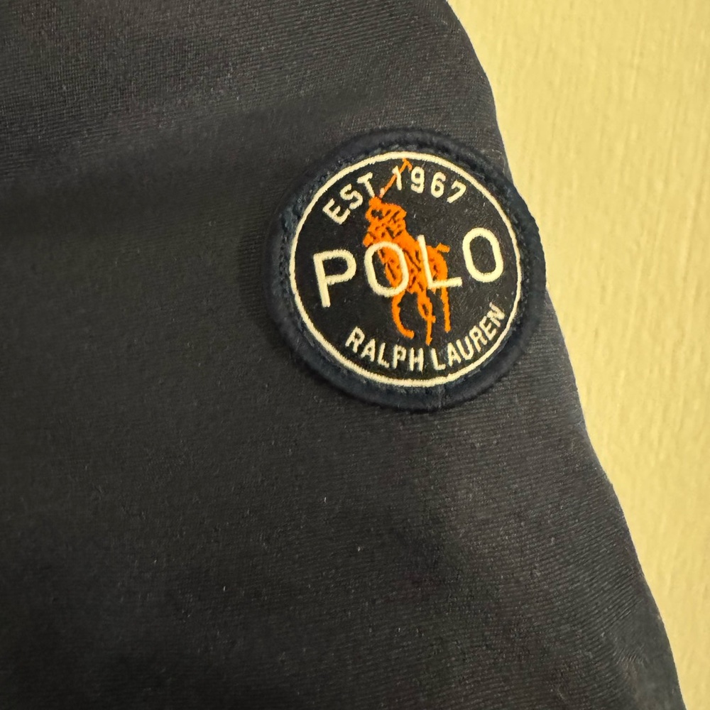 Polo by Ralph Lauren Kids Navy and Orange Puffer Jacket - Picture 6 of 10